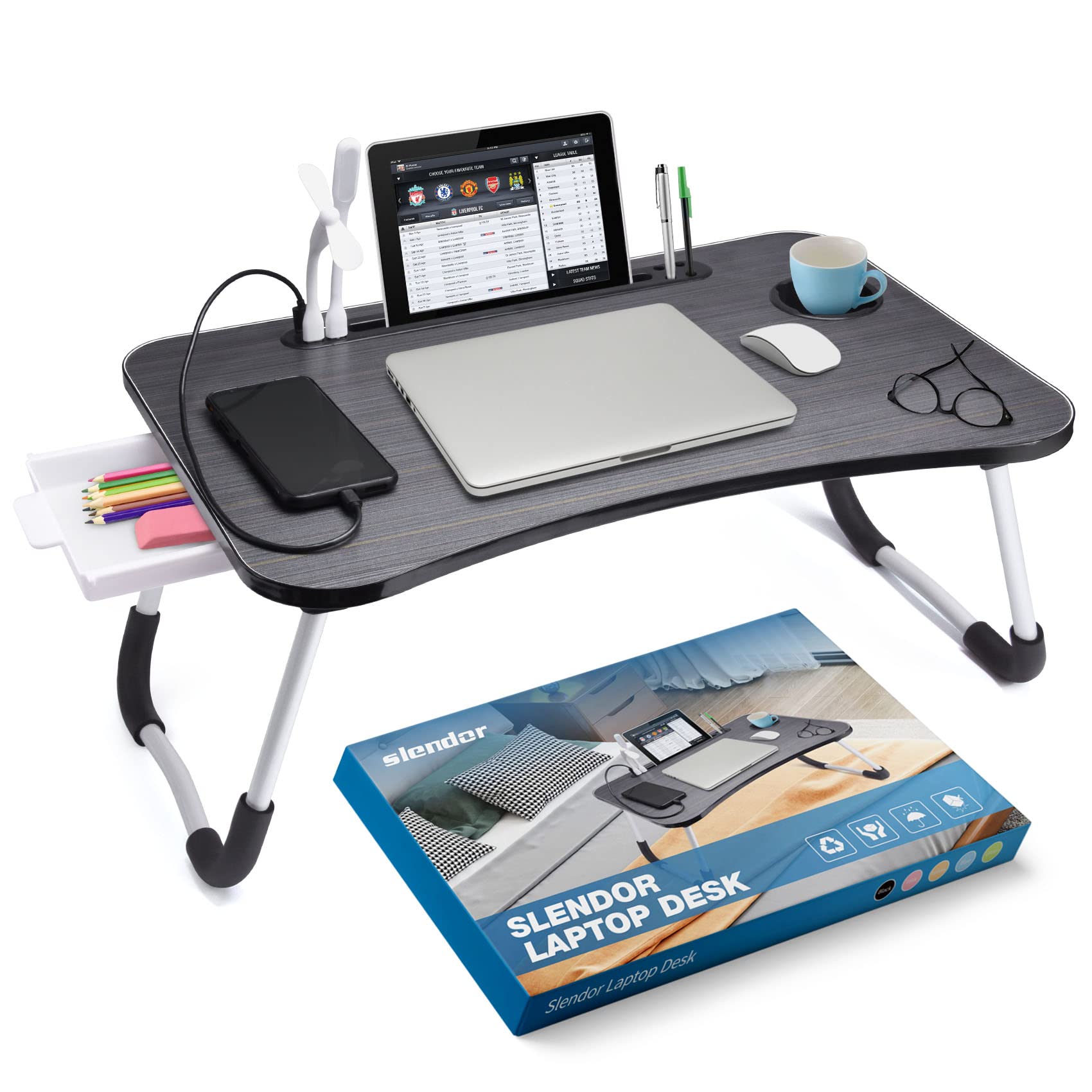 Multi Purpose Wooden Laptop Desk